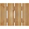 Ekena Millwork Spaced Board-n-Batten Shutters, Rough Sawn Western Red Cedar, 23W x 18H, PR RBS06S23X018RWR - alternate 3